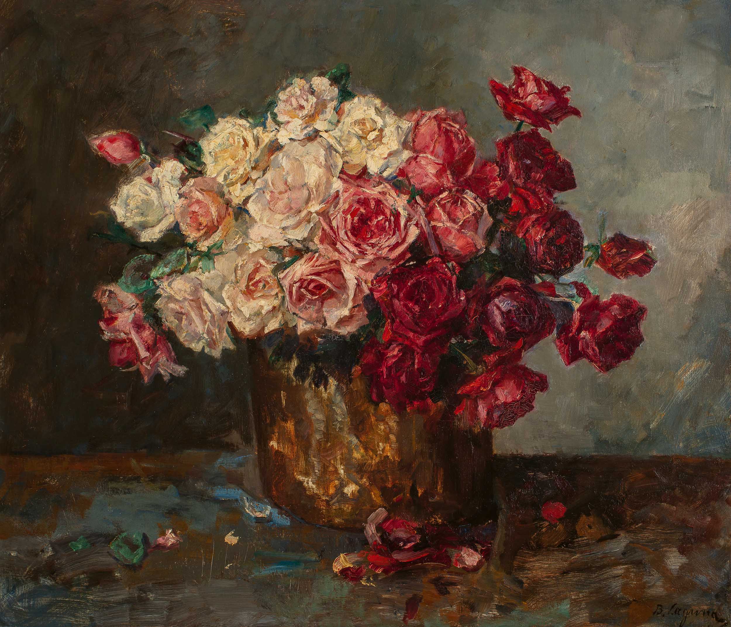 Still life with roses